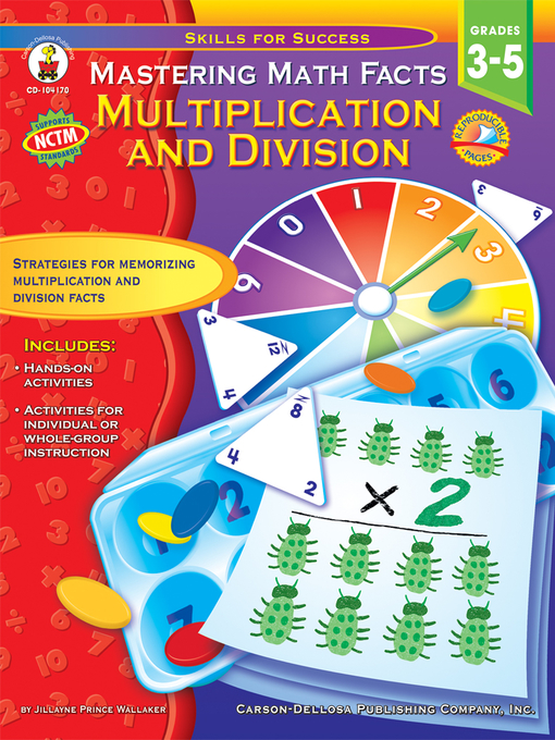 Cover image for Mastering Math Facts